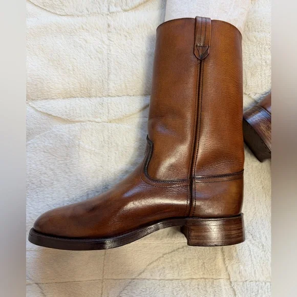VINTAGE! RARE! Barrie Ltd Booters of New Haven by Alden Custom Made 12” Boots 10